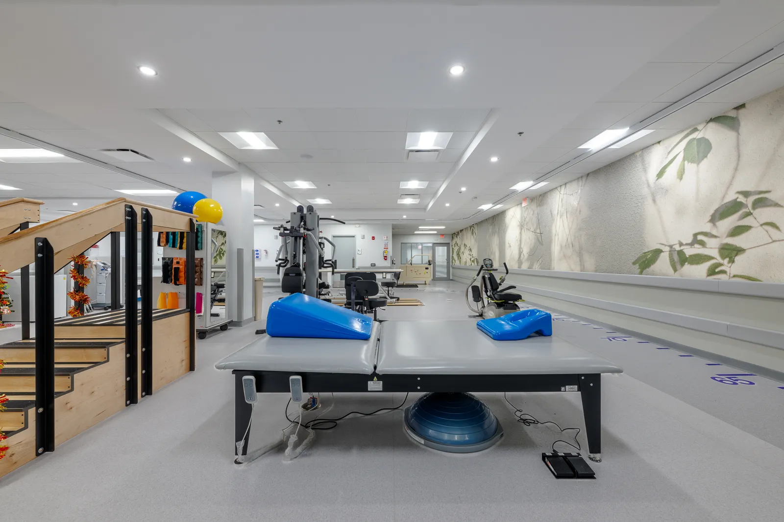 Gimnasio de enfermería de rehabilitación