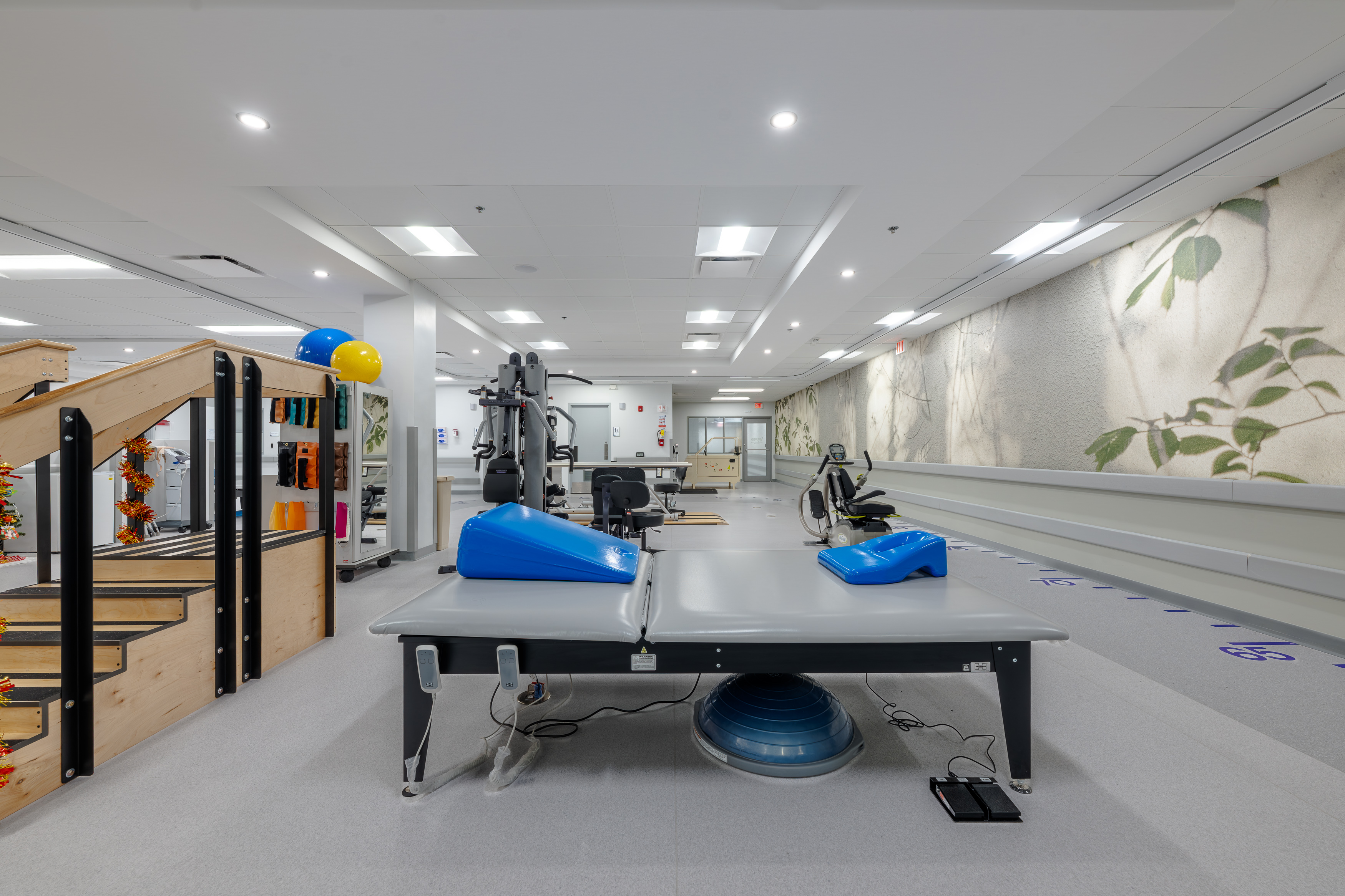 Gimnasio de enfermería de rehabilitación